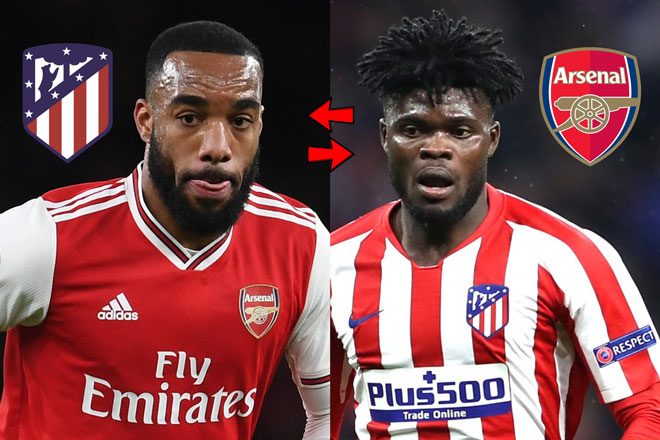 Lacazette sẽ "đổi chỗ" với Thomas Partey?