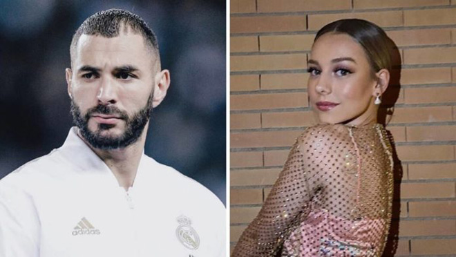 Benzema từng được báo chí đồn đại hẹn hò với nữ diễn viên Ester Expósito năm ngoái