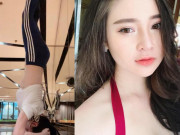 Làm đẹp - Hot girl Đà Nẵng tập yoga, bơi lội, chơi golf giữ dáng