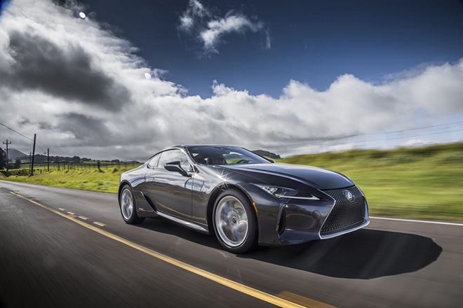 Lexus LC Coupe 2021 thiết kế thể thao hơn, màu sơn mới quá đẹp - 1