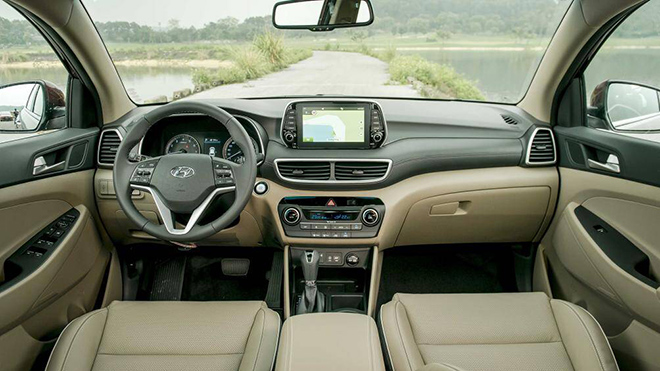 Không gian nội thất bên trong Hyundai Tucson