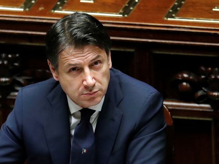 Thủ tướng Italia, Giuseppe Conte. Ảnh: Reuters