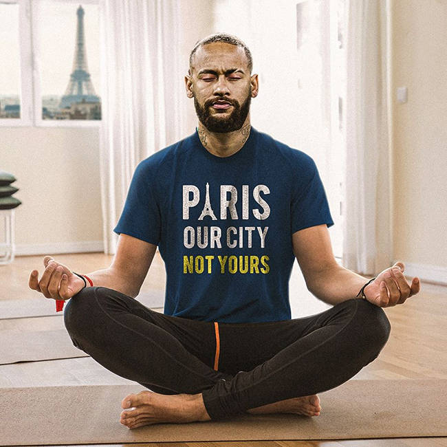 Neymar chuyển qua làm huấn luyện viên yoga thích ngồi thiền &#34;cà khịa&#34;.