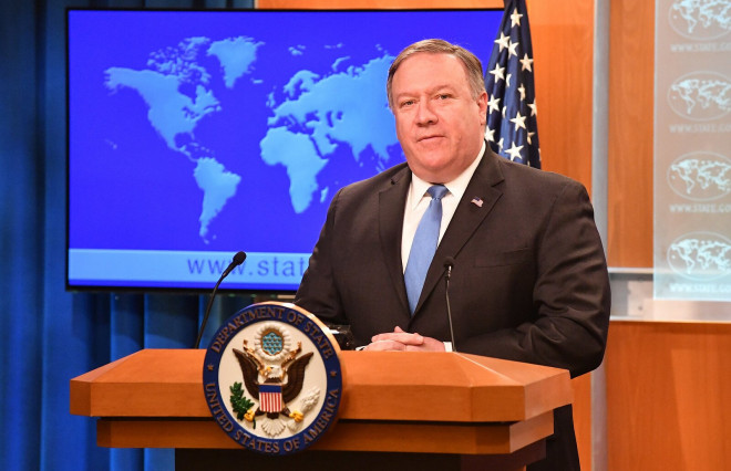 Ngoại trưởng Hoa Kỳ Michael R. Pompeo - ảnh tư liệu.