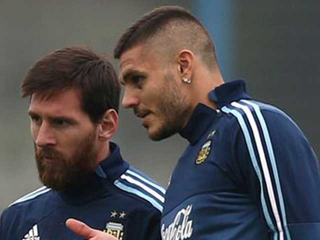 Messi và đồng hương Icardi góp mặt trong đội hình