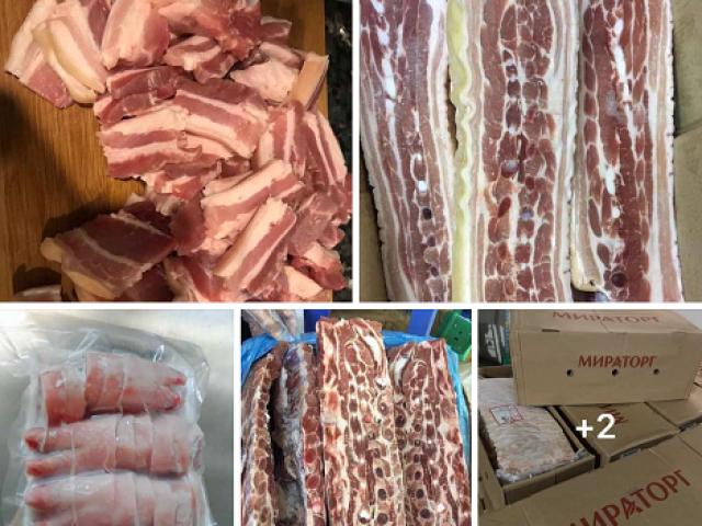 Thịt lợn nhập khẩu Nga được rao bán trên chợ mạng với giá “trên trời”