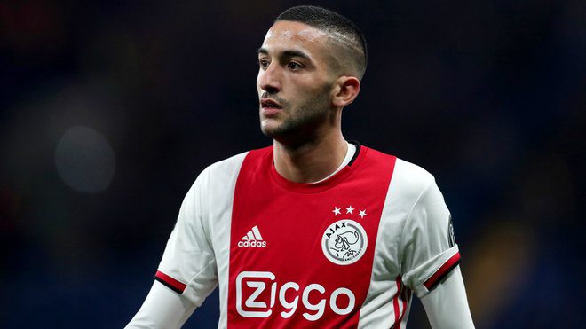 Hakim Ziyech tức giận khi&nbsp;Eredivisie 2019/20 không có nhà vô địch