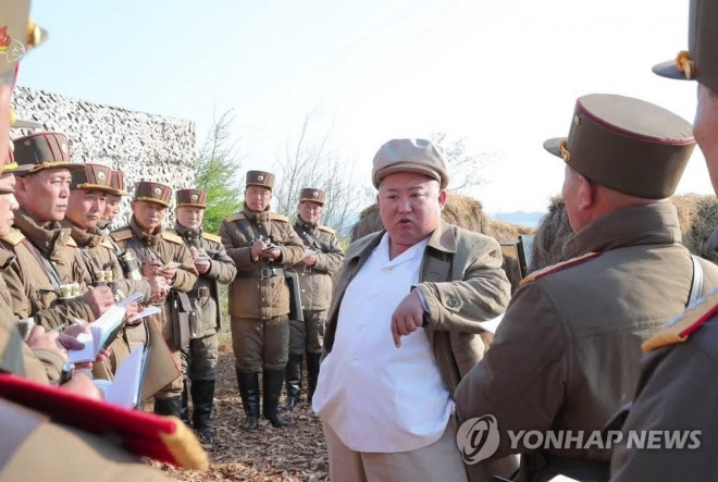 Ông Kim Jong Un - ảnh tư liệu: Yonhap.