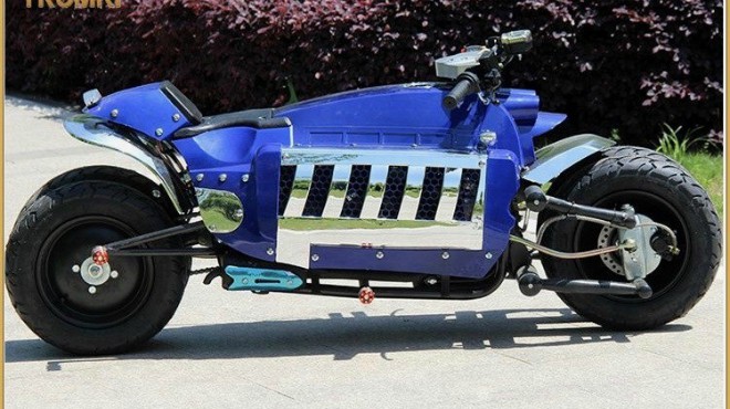 Bản sao Dodge Tomahawk, phân khối chỉ 150cc.