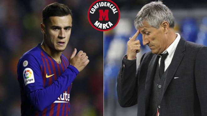 HLV Setien sẽ cứu rỗi Coutinho?