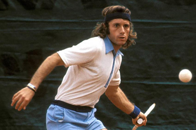 Guillermo Vilas thời còn trẻ