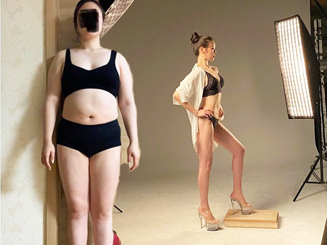 Cô béo Hàn nặng 100 kg gây "rung chuyển" mạng xã hội Hàn vì màn giảm cân xuất sắc