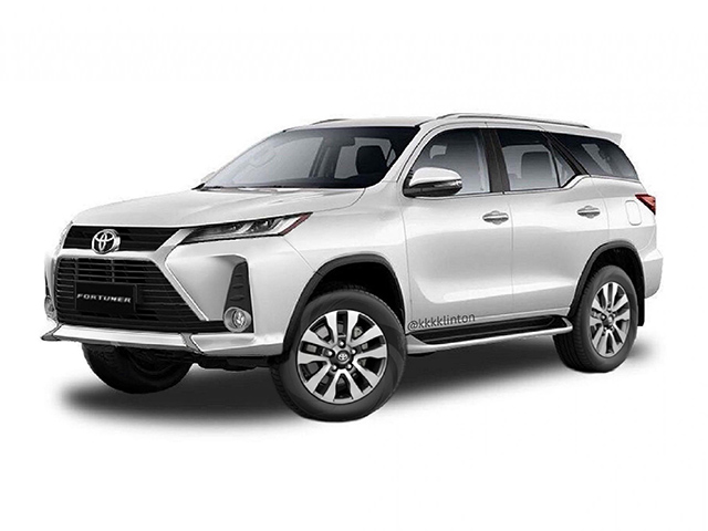 Xem trước bản phác họa Toyota Fortuner 2021 trước ngày ra mắt toàn cầu