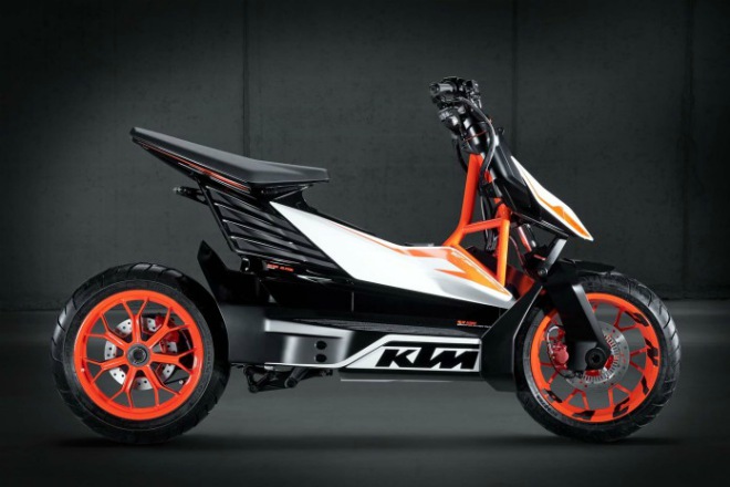 Bản thiết kế xe điện KTM E-Speed.