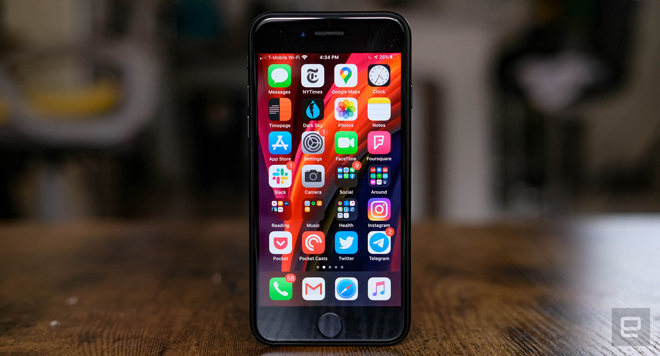 iPhone SE 2020 có mặt trước giống iPhone 8.
