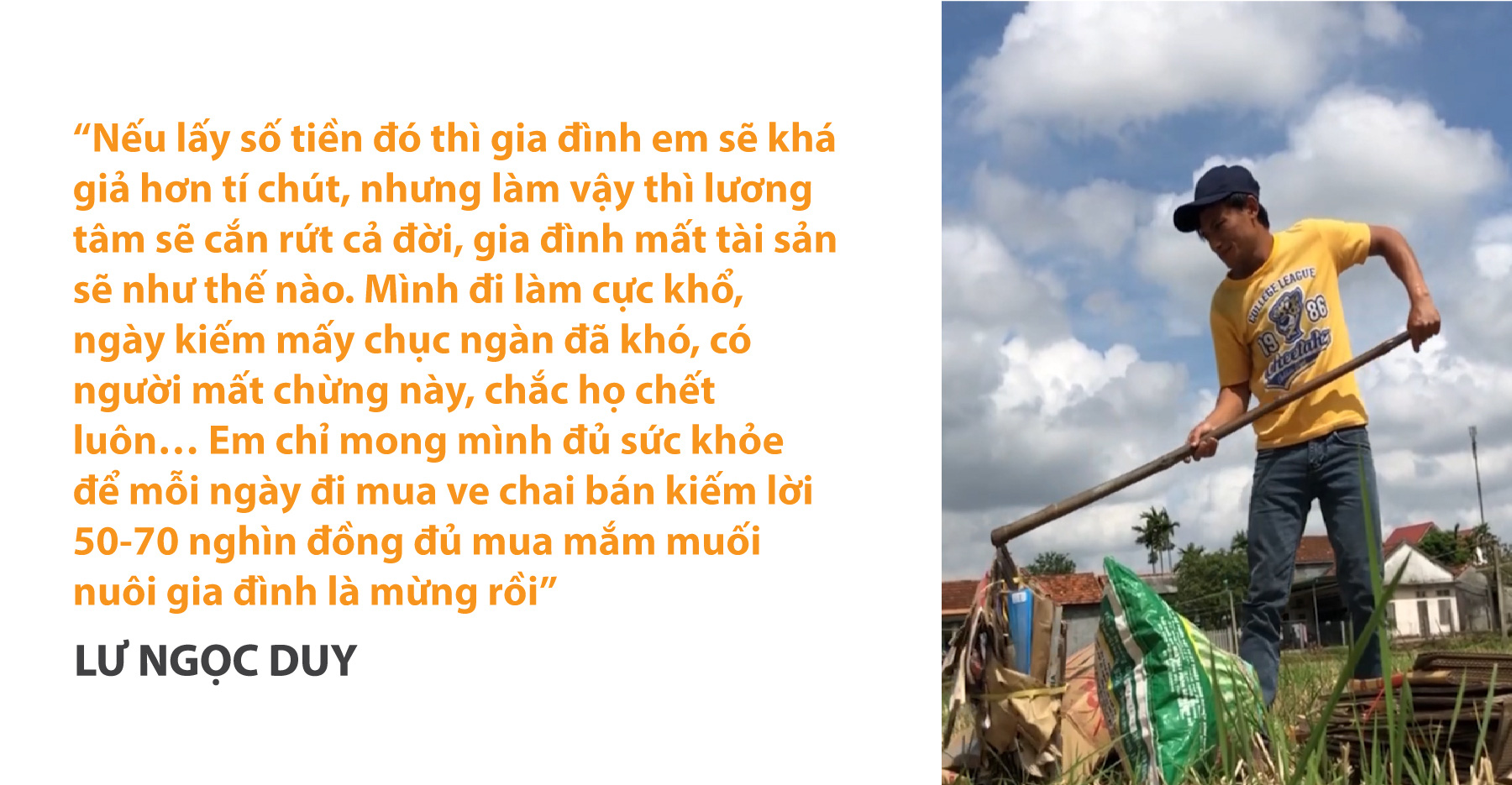 [eMagazine] - Chuyện về Duy &#34;ve chai&#34; nhặt được 180 triệu đồng cùng 1,3 lượng vàng - 13