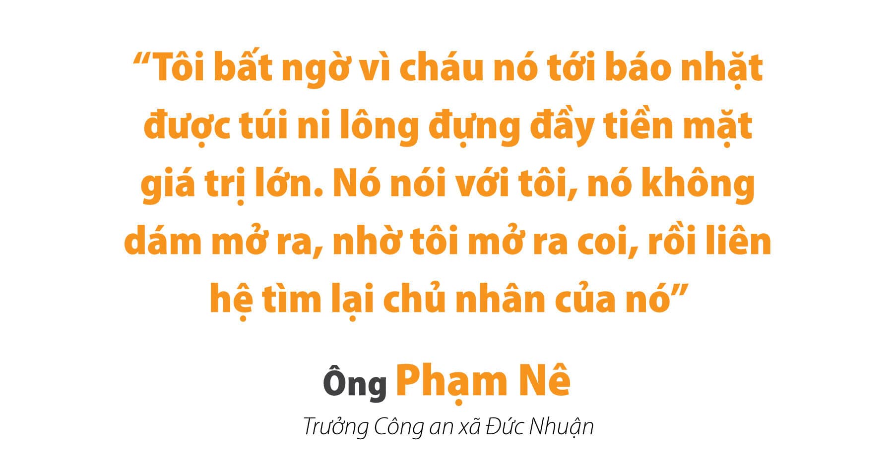 [eMagazine] - Chuyện về Duy &#34;ve chai&#34; nhặt được 180 triệu đồng cùng 1,3 lượng vàng - 8