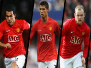 Bóng đá - “Tam tấu” thần thánh MU Rooney – Tevez – Ronaldo từng thống trị châu Âu