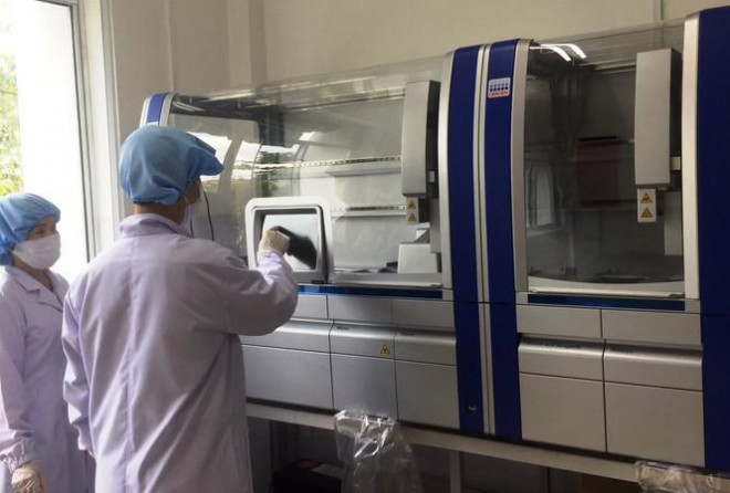 Máy xét nghiệm Real-time PCR tự động đặt tại CDC Quảng Nam