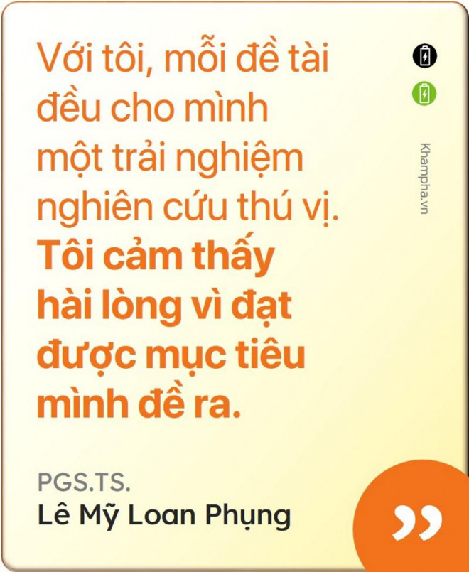 PGS.TS Lê Mỹ Loan Phụng: Người &#39;mở đường&#39; cho pin sạc Việt Nam - 7