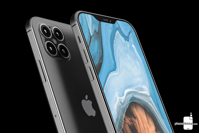 Ảnh concept iPhone 12 Pro.