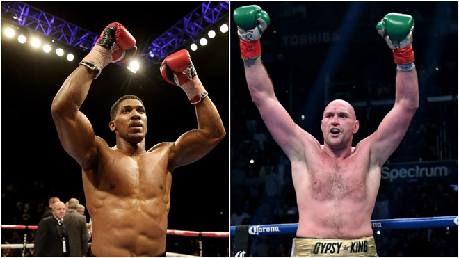 Anthony Joshua và Tyson Fury