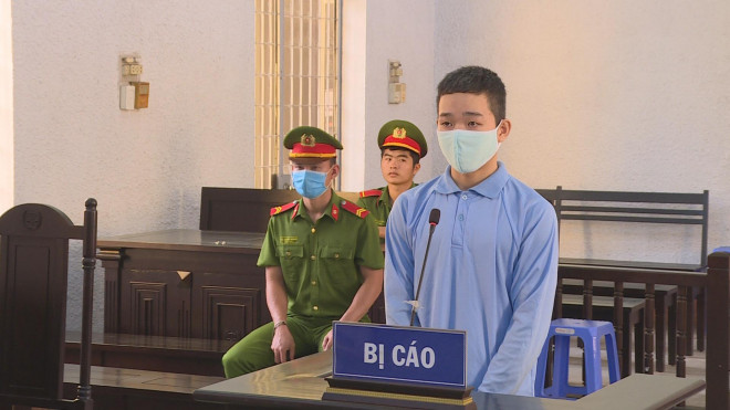 Bị cáo Phạm Đình Hải tại phiên tòa sơ thẩm