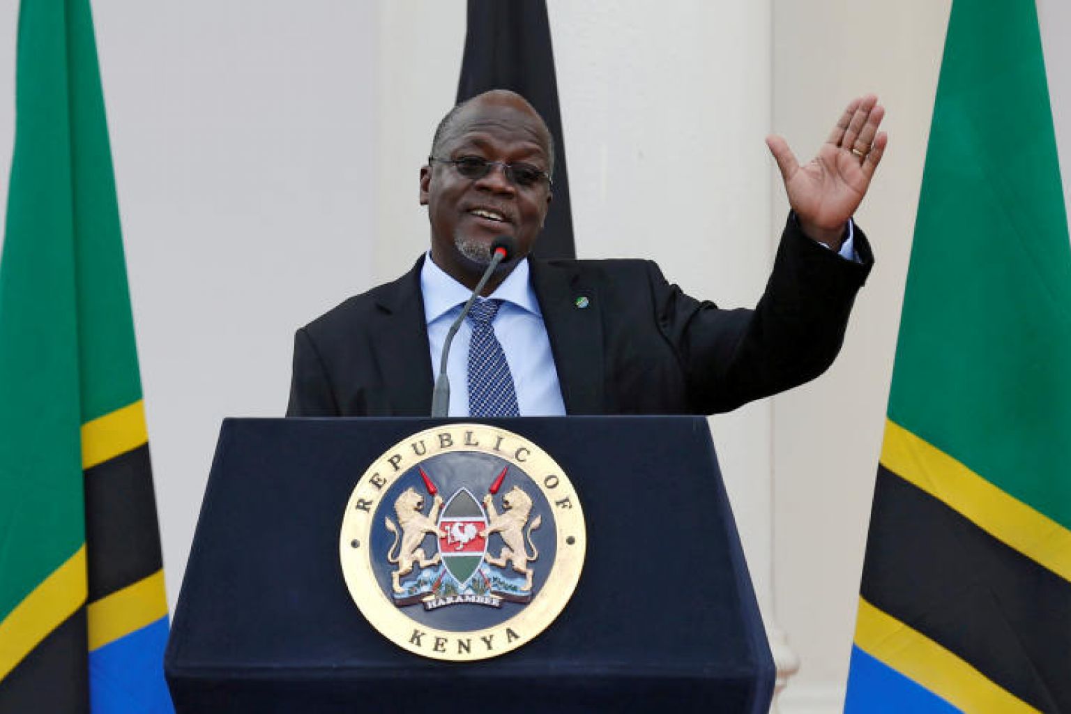 Tổng thống Tanzania – ông John Magufuli (ảnh: Straitstimes)