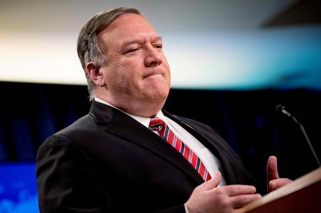 Ngoại trưởng Mỹ Mike Pompeo.