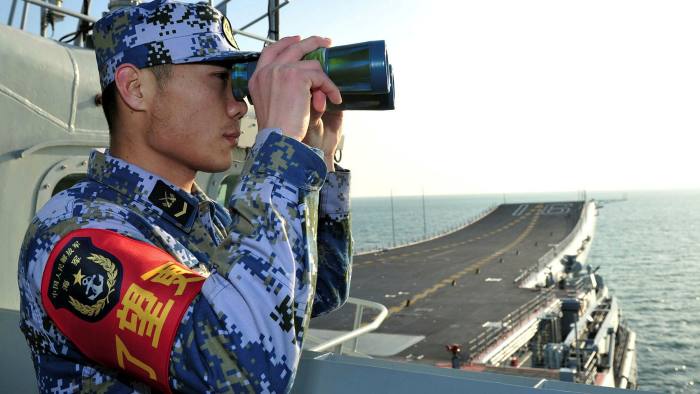 Binh sĩ hải quân Trung Quốc.