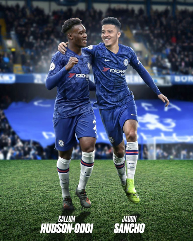 Tin đồn chuyển nhượng của Sancho ngập tràn mặt báo, và người bạn thân Hudson-Odoi muốn hội ngộ cùng anh ở Chelsea.