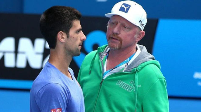 Djokovic từng là học trò cũ của Becker