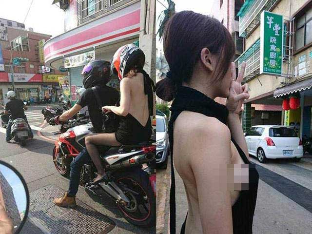 Áo hở lưng trên đường phố Đài Loan được chị em nô nức... hỏi mua