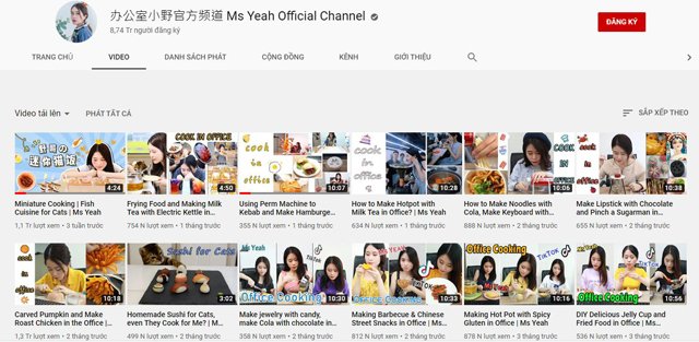 Lượng xem trên kênh Youtube bị sụt giảm.