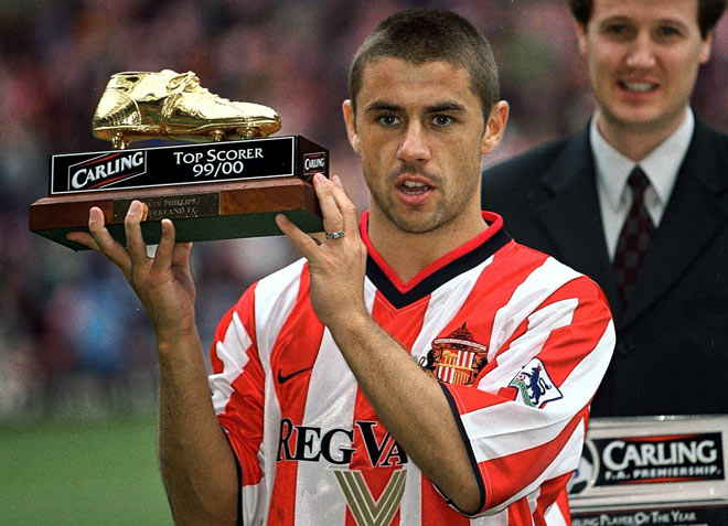 Kevin Phillips từng là "Vua phá lưới" của Ngoại hạng Anh mùa giải 1999/00