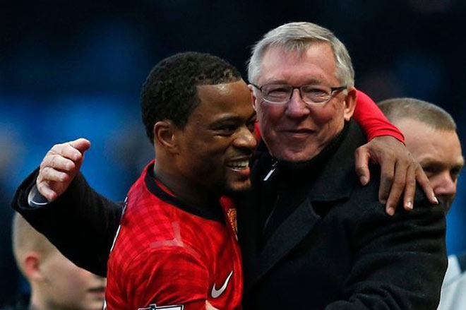 Patrice Evra từng là một hậu vệ trái xuất sắc ở MU dưới thời Sir Alex Ferguson