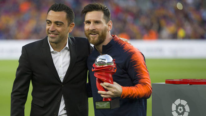 Xavi ngỏ ý muốn trở lại Nou Camp dẫn dắt Barca và làm thầy của đồng đội cũ Messi