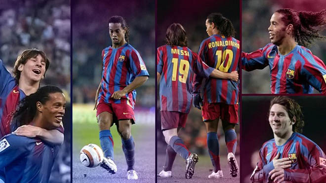 Ronaldinho được đồng đội cũ khen hay hơn Messi
