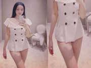 Thời trang - &quot;Đệ nhất hot girl Hà thành một thời&quot; Huyền Baby gây giật mình vì tưởng &quot;không quần&quot;