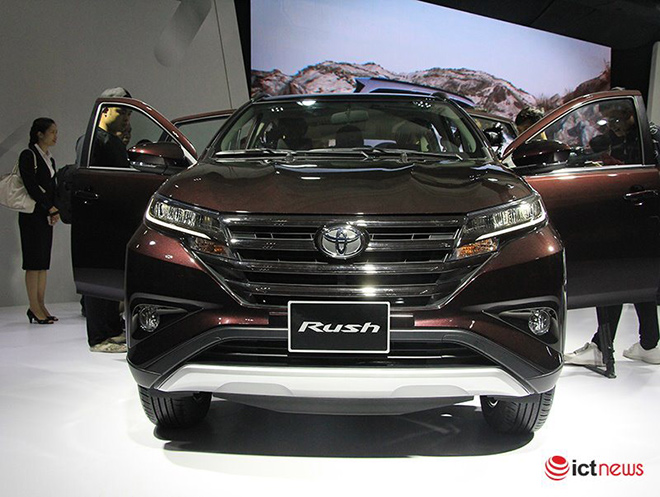 Mẫu xe Toyota Rush được đưa về thị trường Việt Nam năm 2018. Ảnh: Phúc Vinh