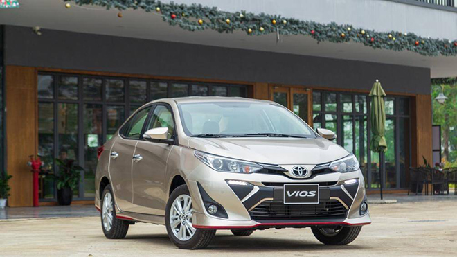 Toyota Vios G cao cấp nhất có giá bán thực tế hiện nay chỉ nhỉnh hơn Hyundai Accent cao cấp nhất khoảng 3 triệu đồng