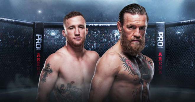 McGregor (phải) muốn đấu với Gaethje