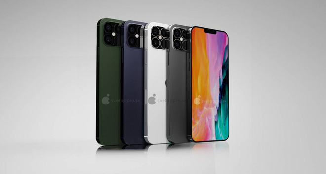 Ảnh concept iPhone 12 Pro.