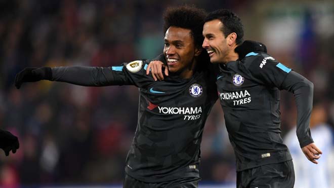 Willian và Pedro có thể chia tay Chelsea sau ngày 30/6