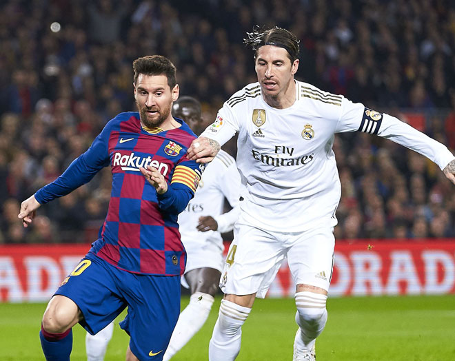 Real Madrid và Barcelona đang cạnh tranh quyết liệt cho ngôi vô địch La Liga