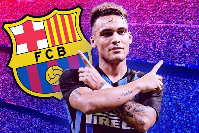 Lautaro Martinez là mục tiêu của Barca