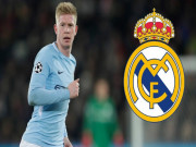 Bóng đá - “Ông trùm” Real chiêu mộ De Bruyne 140 triệu euro, Man City lo sốt vó