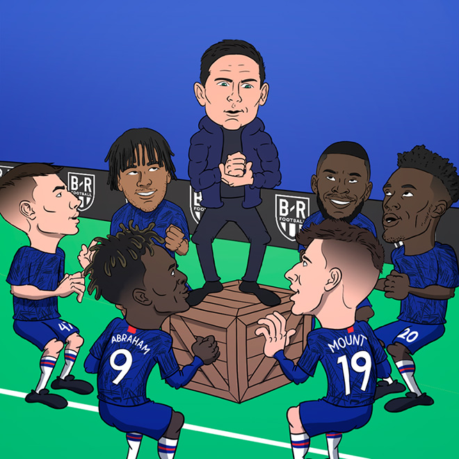 Lampard trình làng một lứa trẻ đầy tài năng của Chelsea.