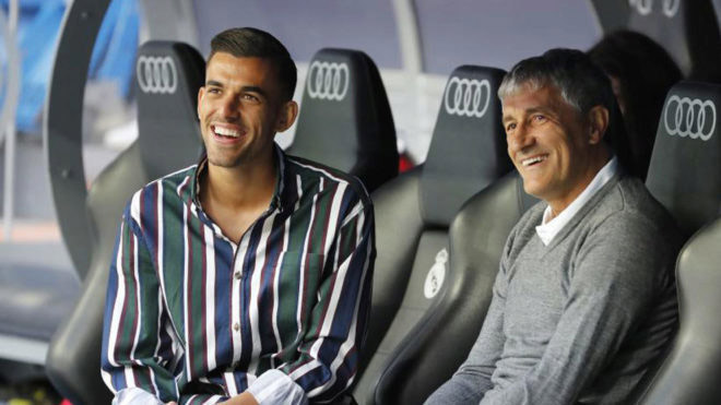 HLV hiện tại của Barca - Quique Setien là thầy cũ của Dani Ceballos ở Betis