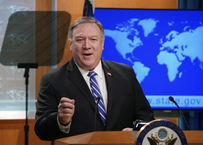 Ngoại trưởng Mỹ Mike Pompeo.